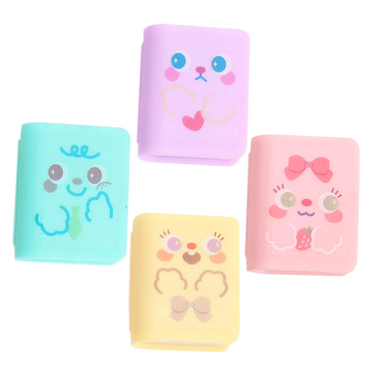 ARTIBETTER 5 Set Temperamatite Dei Cartoni Animati Affilatura Matita Meccanico Affilatrici Cancelleria Per Plastica 4 Pezzi*5