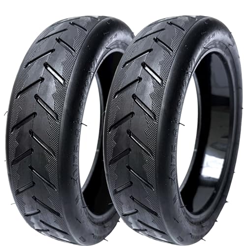 8.5x2.0 Tubeless 50/75-6.1 Self-Sealing E-Scooter Tires (2-Pack) Durable Butyl Rubber Fits 8.5 Inch Rim Pre-Glued Auto Fix Puncture Surface