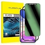 QUESPLE Green Privacy Screen Protector for iPhone 11/iPhone XR 6.1 inch, Cool Colorful Anti Spy Full...