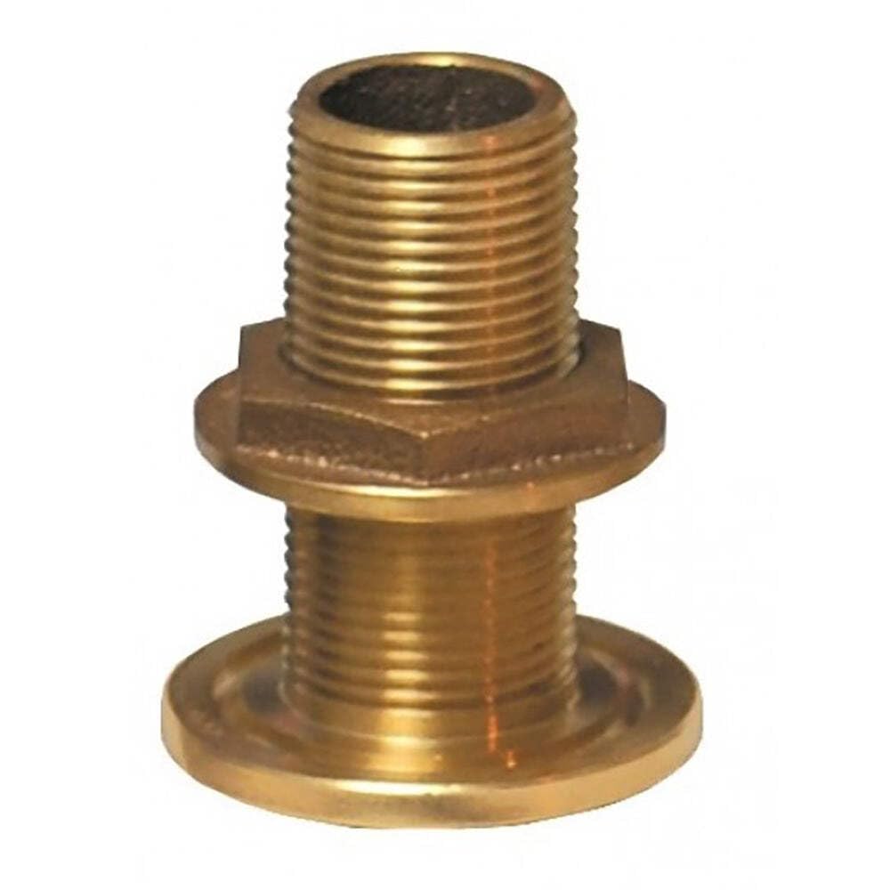 Groco TH-2500-W 2-1/2 Bronze Thru-hull Fitting W/nut