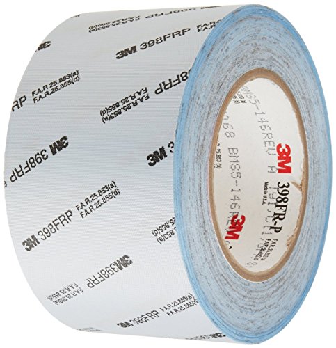 3M 398FRP Glass Cloth Tape, White 2