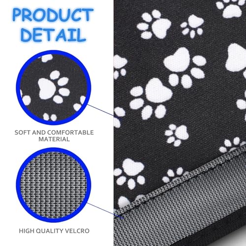 Image of YR Seat Belt Cover for Kids, Soft Comfort Seat Belt Cushion for Children, Cute Cartoon Pattern Car Seat Belt Pads Cover for Girls and Boys, 1 Pack (Paw)