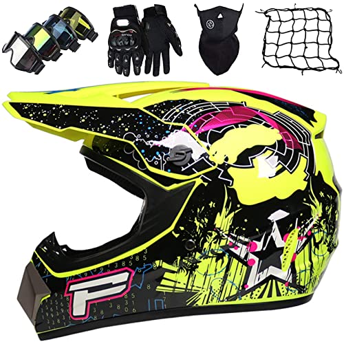 ➤【Casco Da Motocross】: Calotta esterna in ABS dal design aerodinamico, calotta interna in EPS ad alta densità, design grandangolare, sottogola rinforzato a sgancio rapido con regolazione a cricchetto, estremamente robusto e resistente agli urti. Fodera traspirante parzialmente sfoderabile e lavabile che mantiene il casco pulito, fresco e inodore scocca compatta, interno morbido imbottito, design ergonomico, ben fatto e comodo da indossare, si adatta a tutte le stagioni.