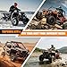 TRIPOWER ATV UTV Tires 25x8-12 & 25x10-12 All Terrain Trail Sand Mud Off-Road Tires, 6 Ply Tubeless Full Set of 4