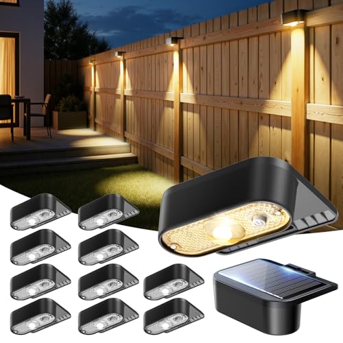 Save 40% on JOFIOS Solar Fence Lights 12 Pack with code SZMUY7HK