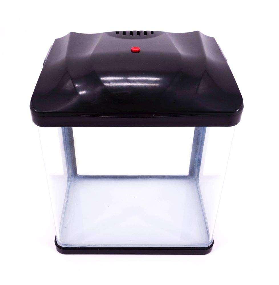 AquaOne Hr-230 schwarz inklusive Dekoration Nano Aquarium Komplettaquarium Filteranlage Nanoaquarium Set Filter Beleuchtung