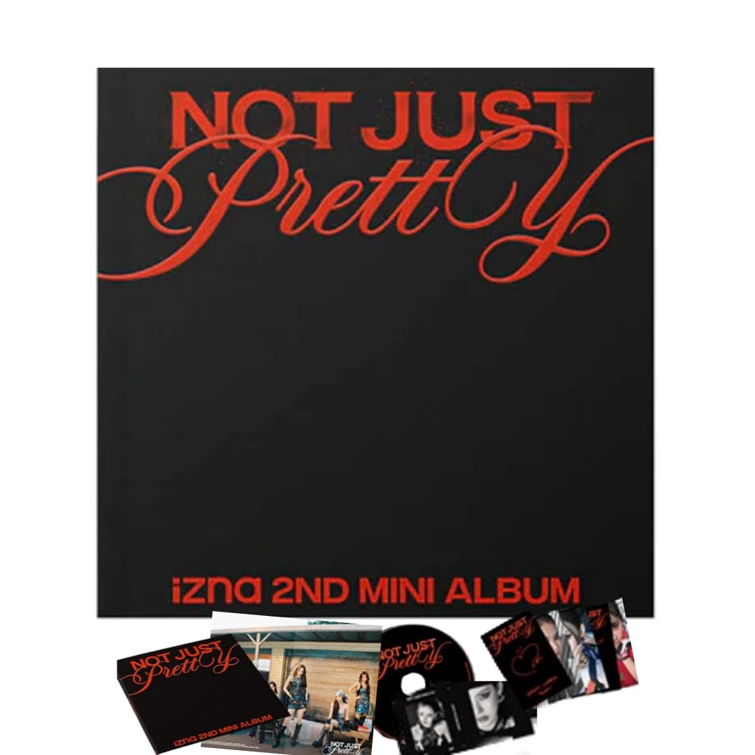 Mini album K-Pop izna Racecar Ver. coffret CD avec goodies Mamma Mia