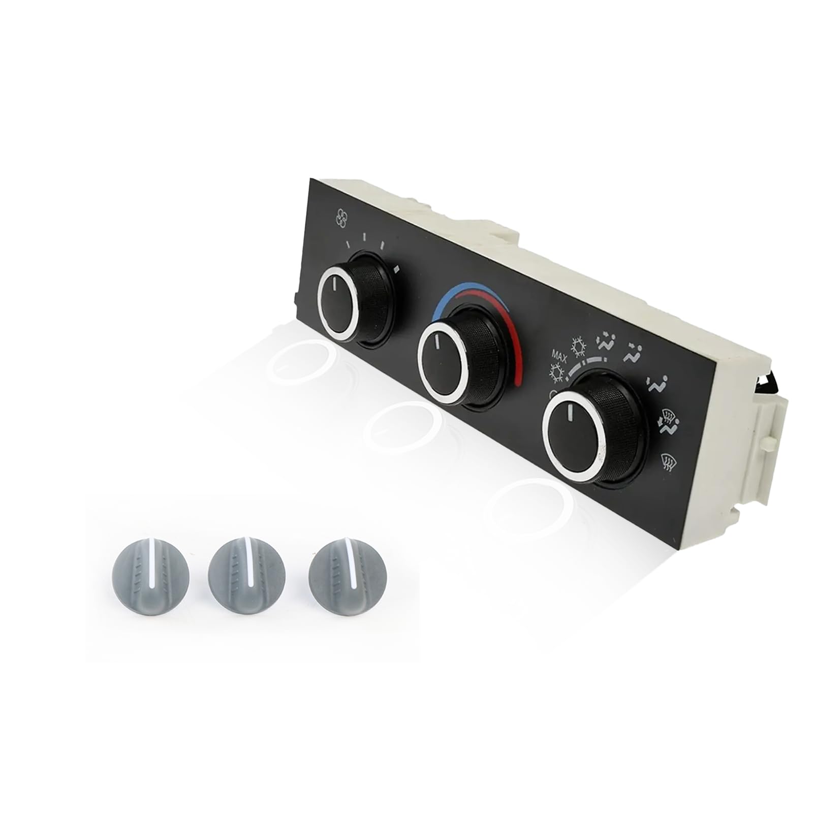 cycwer HVAC Control Module 599-217 Heater A/C Control Switch, Air Conditioning Climate Control Module Panel for Astro C4500 Kodiak 996-2020 Express Savana 1500/2500/3500/4500