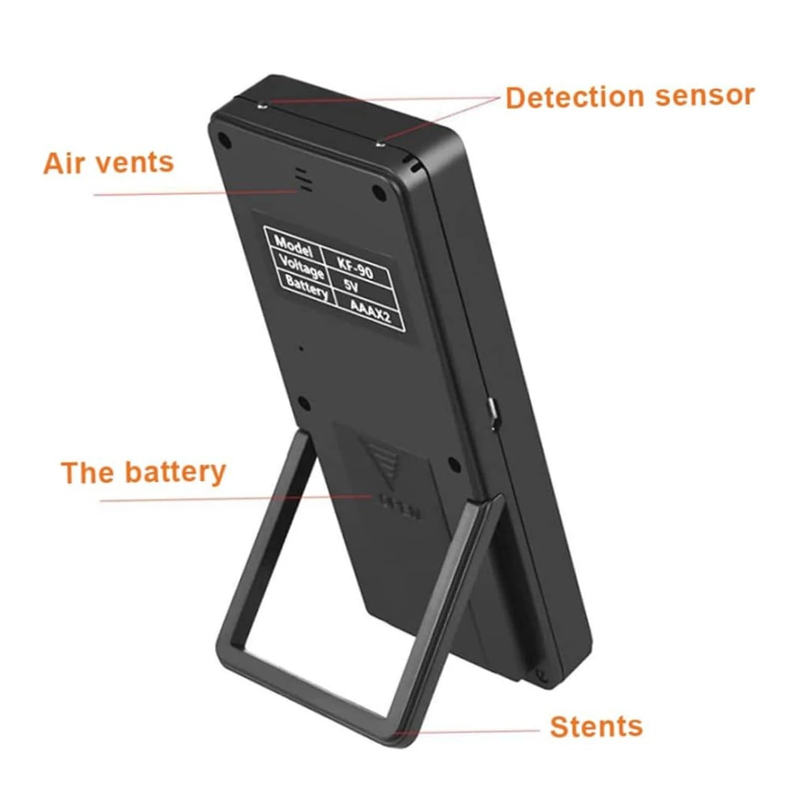 Radiación UV medible de luz solar y luz de lámpara, Detector de radiación ultravioleta portátil, medidor for exteriores e interiores