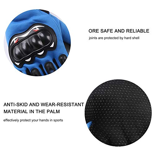 Zwbfu de motocicleta masculinas com tela sensível ao toque de ciclismo de dedo completo quentes para