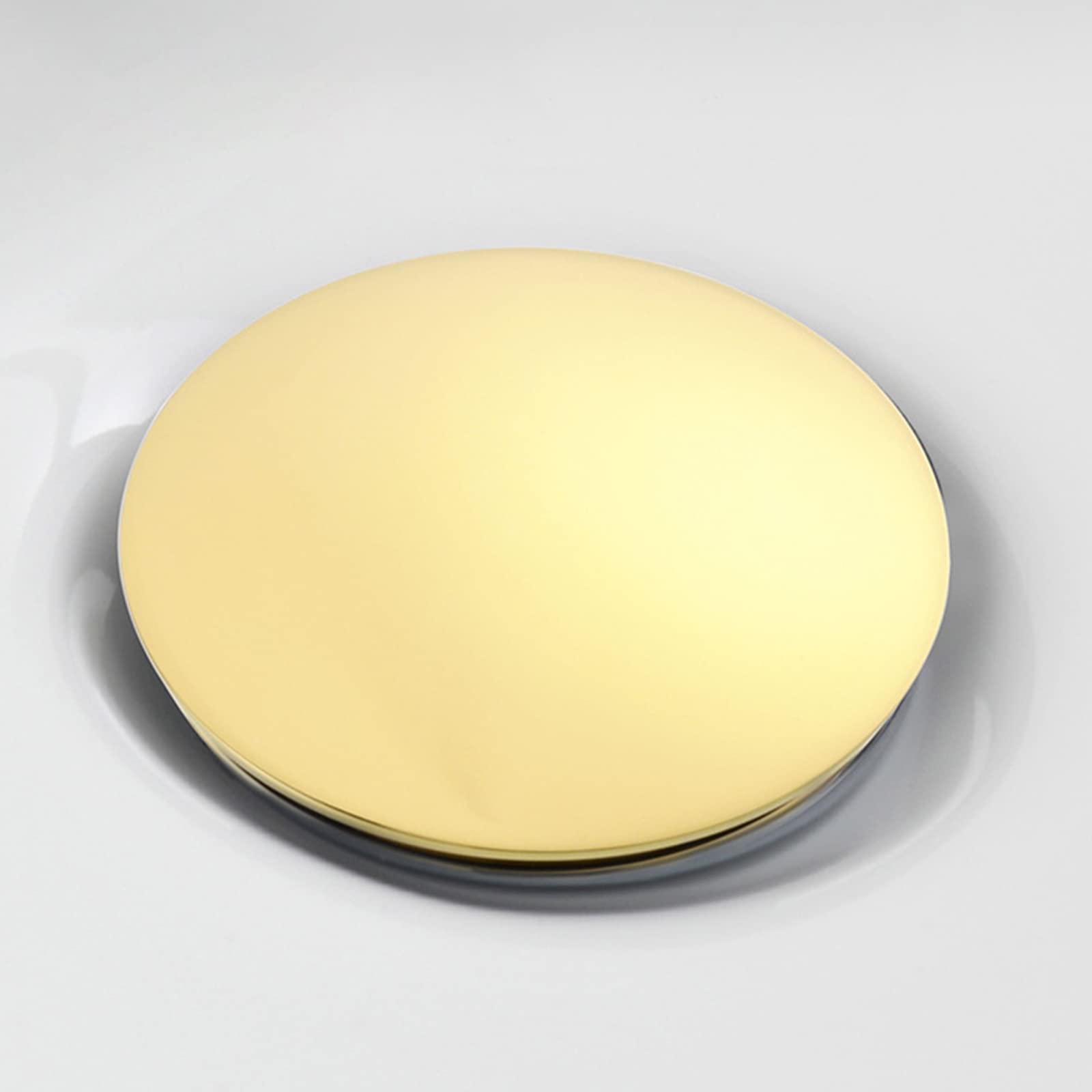 Tapón De Desagüe para Lavabo De Baño, Desagüe Emergente con Desbordamiento, Lavabo De Baño De Latón, Tocador De Baño con Orificio De Fregadero Estándar,D