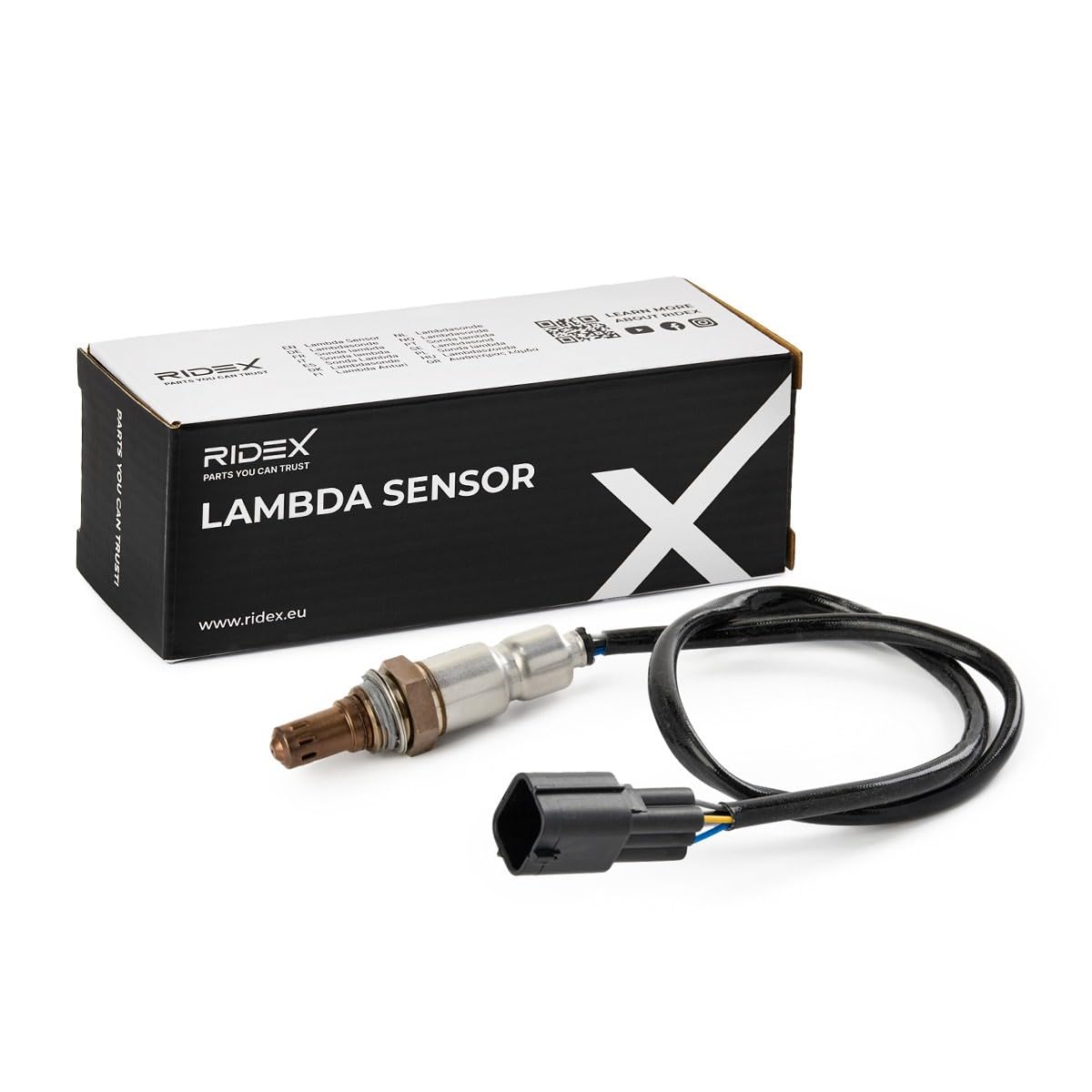RIDEX Sonda lambda 3922L1134 riscaldato Superiore 500mm