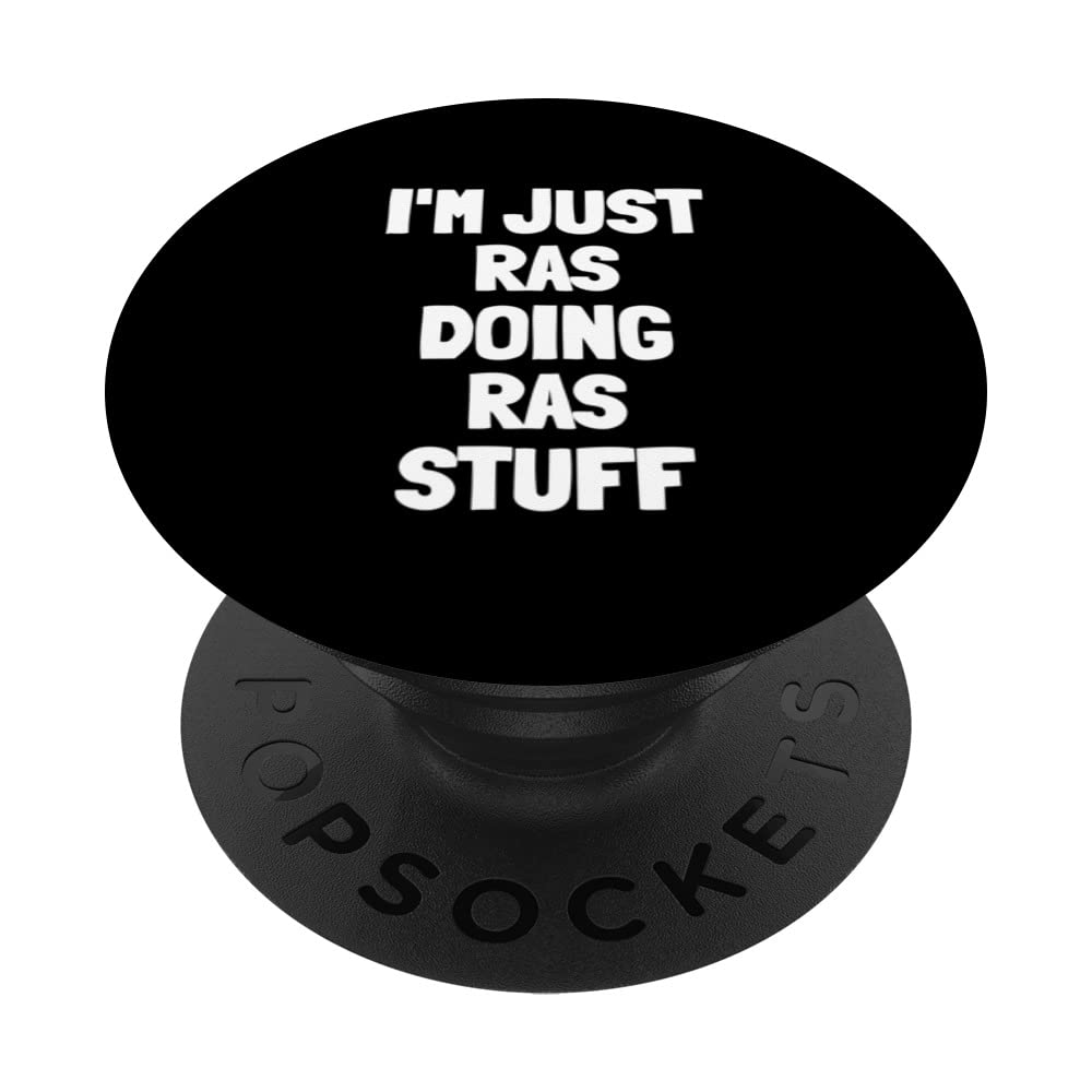 I'm Just Ras Doing Ras Stuff PopSockets Swappable PopGrip