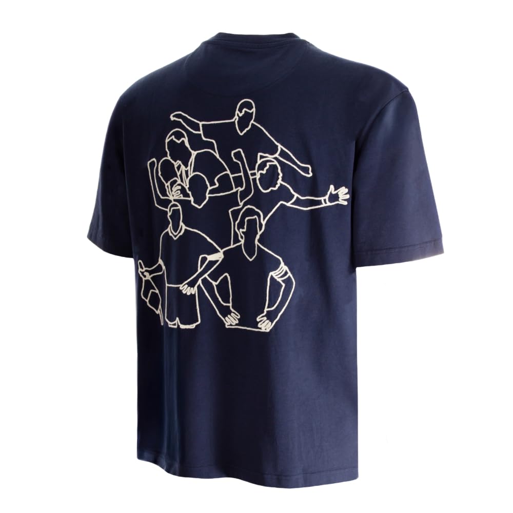 COPA - Francia Legends - T-Shirt Ricamata - Uomo - XS - Blu