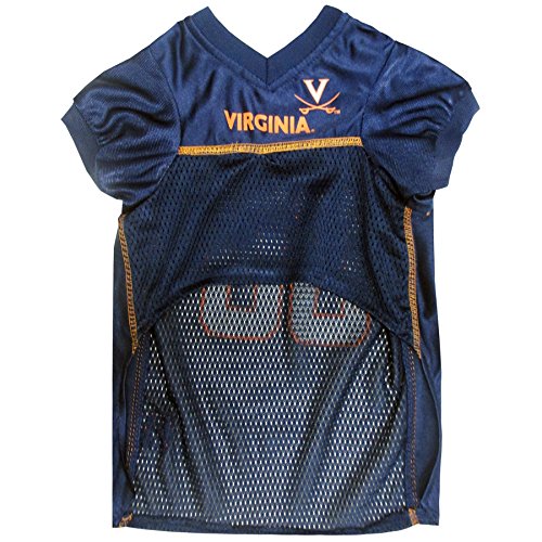 Image of Pets First Collegiate University of Virginia Dog Mesh Jersey, X-Small