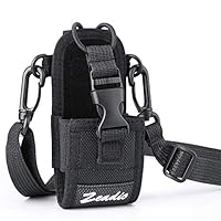 Zeadio Vielseitige Zwei-Wege-Funkgerät-Hülle, Universelle und langlebige Holstertasche für Funkgeräte und Walkie-Talkies (ZNC-D, 1 Stück)