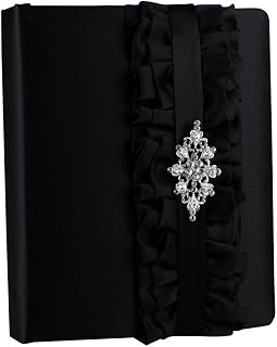 Ivy Lane Design Isabella Wedding Memory Book, Black
