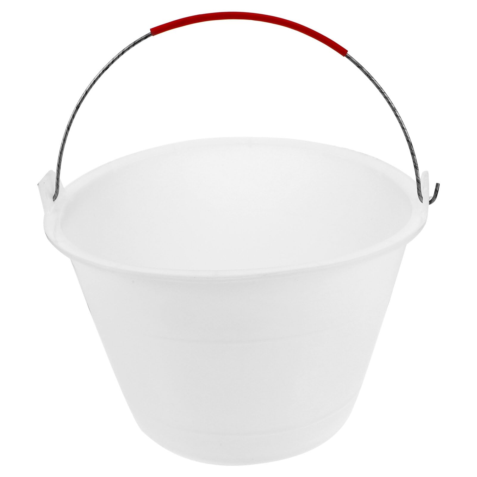 Angoily Secchiello Plastica Per Cemento Portatile Secchiello Vuoto Per Calcestruzzo Con Maniglia Per Cantieri e Uso Domestico