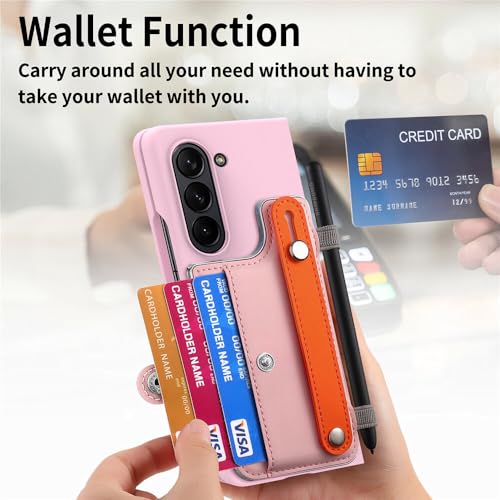 Coque Samsung Galaxy Z Fold 7 violette en cuir rigide premium chic