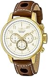 インビクタ Invicta Men's 16011 S1 Rally 18k Gold Ion-Plated Watch with Brown Leather Strap 男性 メンズ 腕時計 【並行輸入品】