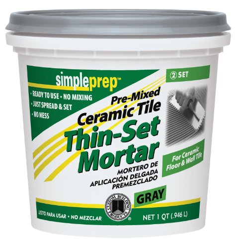 Custom Building Products SimpleSet Gray Thin-Set Mortar 1 qt.