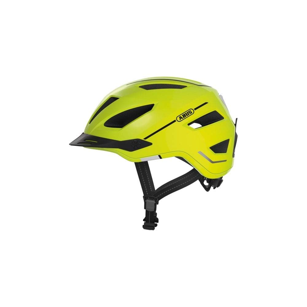 ABUS Casco da città Pedelec 2.0 - Casco da bicicletta con luce posteriore e cappuccio antipioggia - Per il traffico urbano - Per donne e uomini