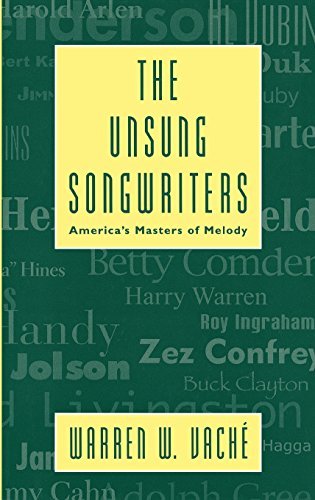 The Unsung Songwriters (Studies in Jazz Book 34)