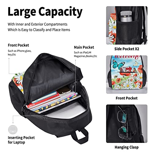 Sac à dos gothique modulable trois pièces à sangles ajustables confort - 6