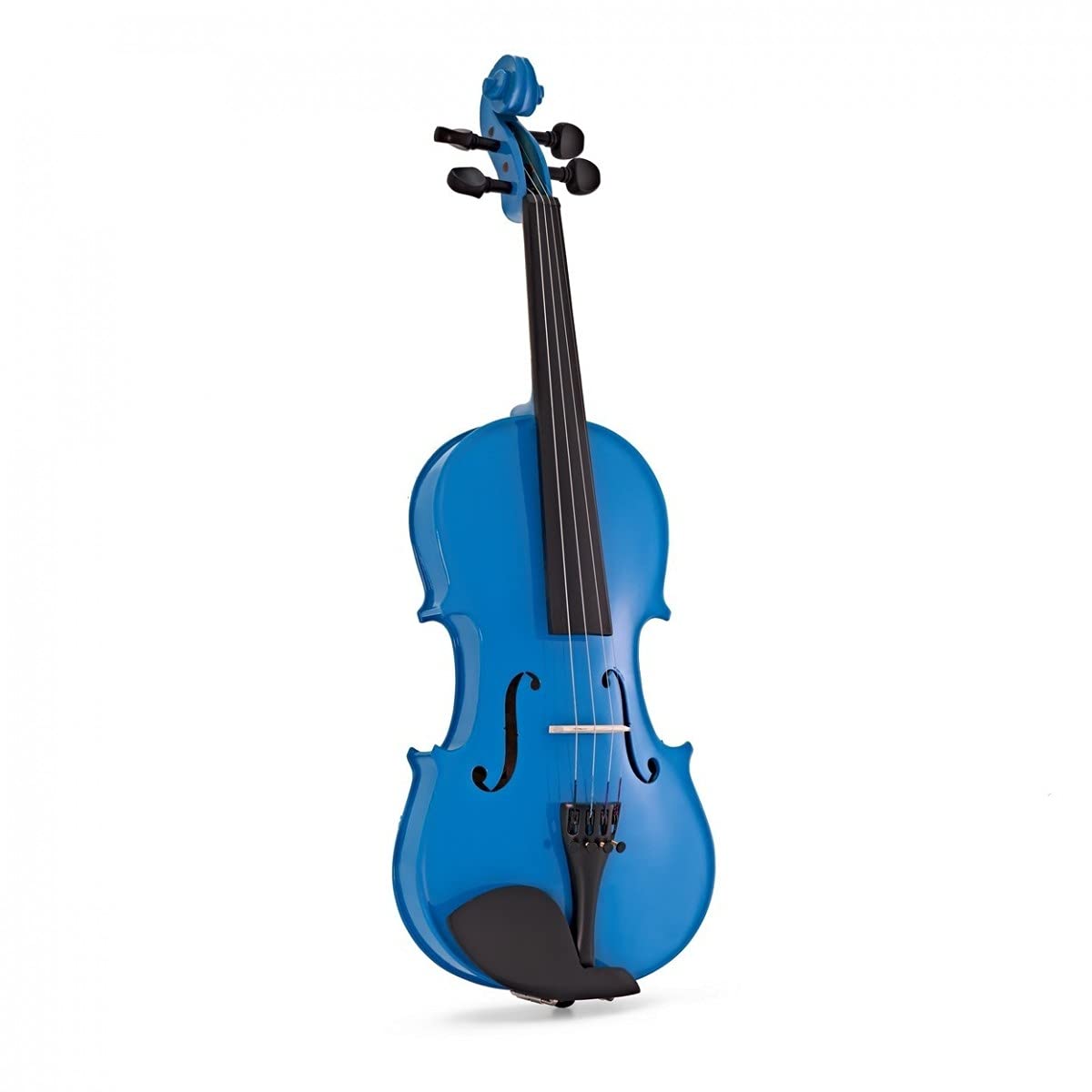 Violino Studente 3/4 Gear4music con archetto a Pece e custodia Blue | Per principianti 9-12 anni, corpo in acero e abete, accordatori integrati per intonazione precisa, pronto da suonare