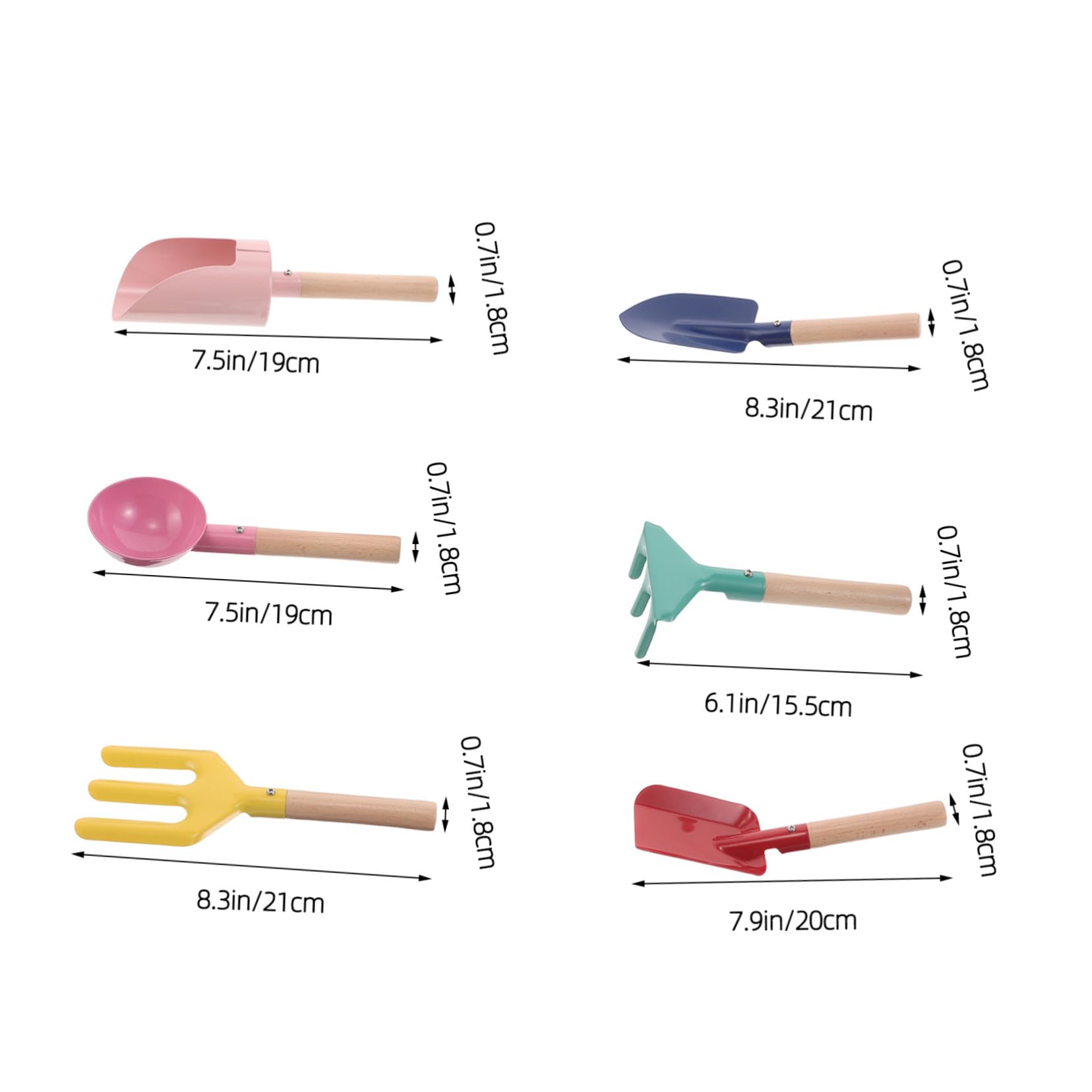 Herramientas para Juguetes De Exterior para Pequeños Palas De Arena para Juguetes De Playa De Verano Pala De Herramientas para Césped para De Jardín