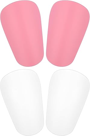 6x Mini Schienbeinschoner Für Fußball - 10x6cm Für Kinder & Erwachsene