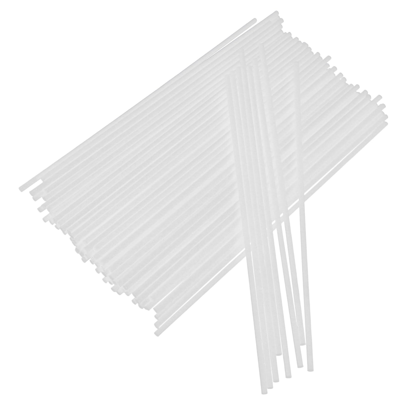 Sewroro 100pcs Fiber Diffuser Sticks for Scent Distribution White Fragrance Enhancing Sticks for Home Decor for Efficient Scent Release