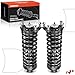 A-Premium Front Pair (2) Complete Strut & Coil Spring Assembly Compatible with Jeep Liberty 2005-2006 2.8L Diesel