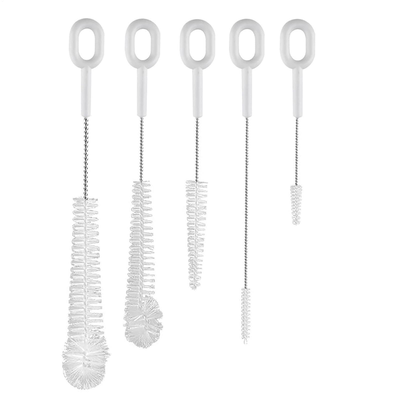 Bottle Brush | 5 Pieces Flexible Cup Washing Tools | Water Bottle Cleaner Brush for Cleaning | Cleaning Set for Juicers, Straws, Extractors