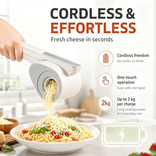 Rallador eléctrico de queso portátil miniatura 2