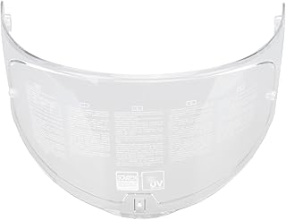 Lente de capacete de motocicleta, lente de viseira de capacete de motocicleta à prova de desgaste proteção solar viseira de capacete de visão clara para ff320 328 353 800 capacete de motocicleta