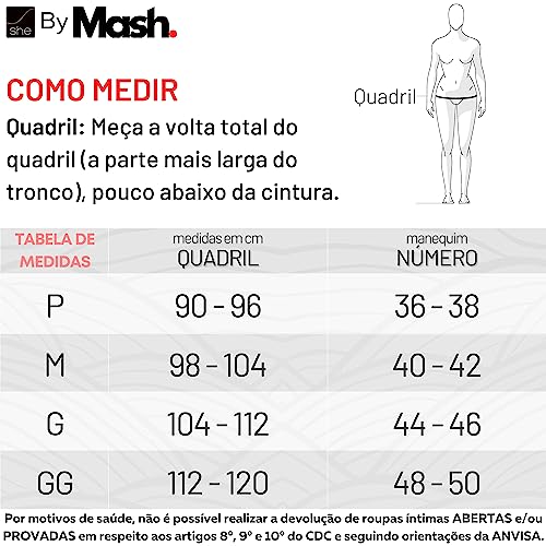 Kit 03 Calcinha She by Mash Modal | 1 Cinza Chumbo - 1 Laranja Acobreado - 1 Rosa Medio | M