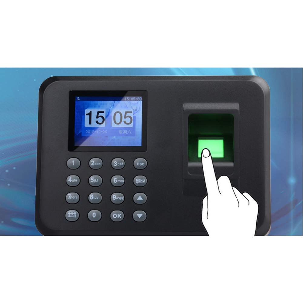 Tempo Fingerprint presenza di tempo di gestione Time Card Impiegato Sign-in macchina, compresa di impronte digitali e del viso .Per ufficio, compagnia