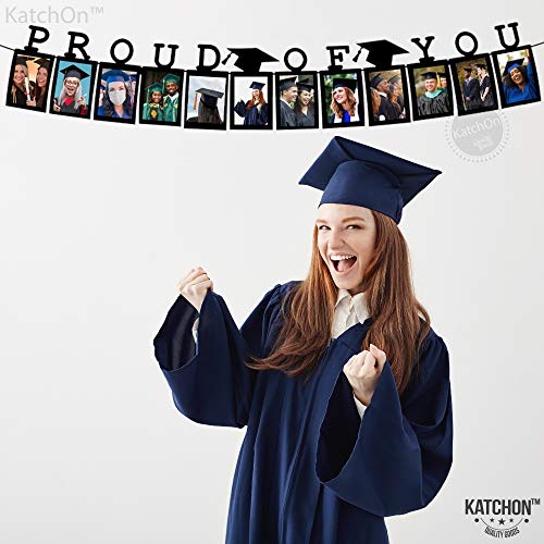 Image of Felt Graduation Photo Banner 2026-10 Feet, 5x7 | Graduation Decorations 2026, Proud of You Banner | Graduation Picture Banner, Graduation Banner 2026 Personalised | Class of 2026 Decorations KatchOn