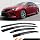 JDM 3D Wavy Style Window Visor Rain Guard Deflector Compatible Fits for 2018-2024 Toyota Camry L LE SE XLE XSE