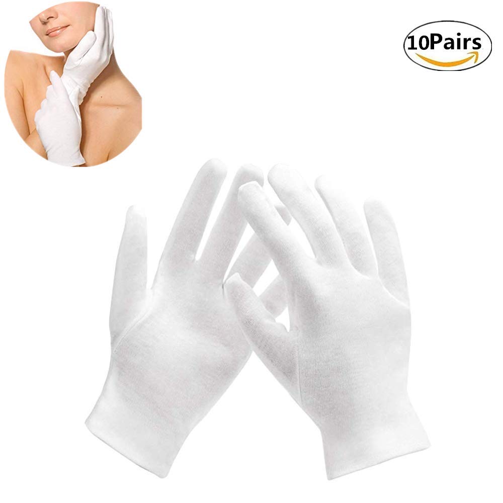 mens cotton gloves for dry hands