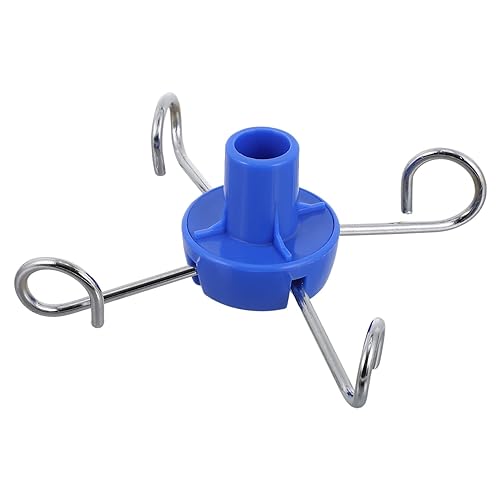 CLISPEED Perchas Iv Pole Hook Pole Rack Soporte de metal para silla de ruedas de acero inoxidable