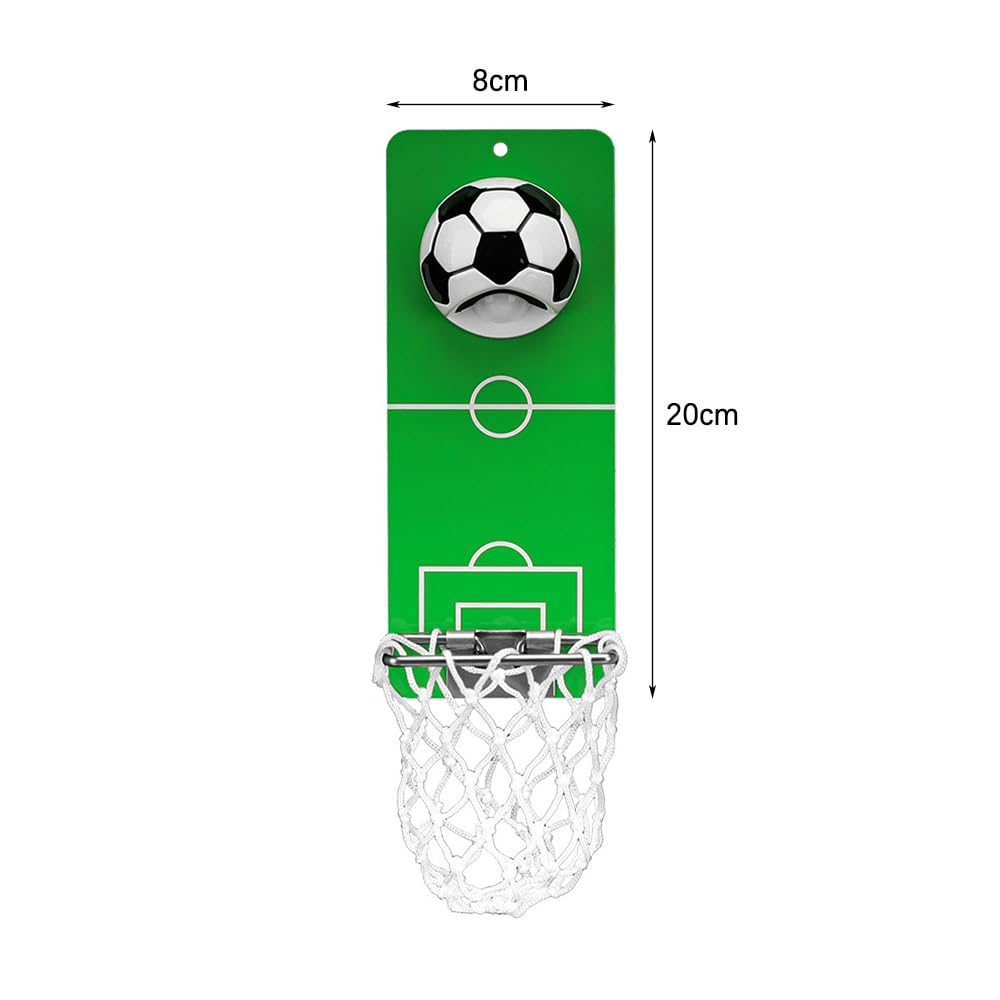 Sarini Apribottiglie Magnetico con Raccoglitore, apribottiglie in Metallo da Parete per Calcio, novità Idee Regalo per Birra per Uomini papà Marito Lui, Perfetto per Accessori Bar di casa, Pub