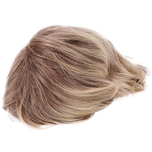 Lurrose 1 unidade peruca feminina de cabelo encaracolado curto feminino peruca de cabelo macio com a