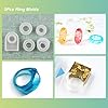 LET'S RESIN 30pcs Resin Jewelry Molds, Jewelry Molds for UV Resin, Resina Silicone Molds kit with Bracelet,Pendant,Ring for Epoxy Casting #3