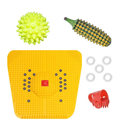 Deltakart Acupressure Magnetic Power Foot Mat for Stress and Pain relief With Acupressure Tools Combo Kit (B07DSQ9HFQ) Amazon Price History, Amazon Price Tracker