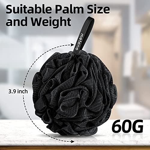 Metene Bath Shower Loofah Sponge, 5 Pack Body Wash Scrubber Exfoliator Loofa Pouf For Use In Shower, 60G Essential Skin Care Men Women Bathing Accessories #TOP1