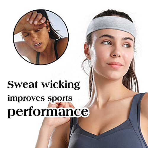Terse TERSE440-3-FBA Hair Bands For Women'S Hair Thin Cloth Headbands For Women Soft Stretchy Head Bands Solid Hair Hands thumb #4