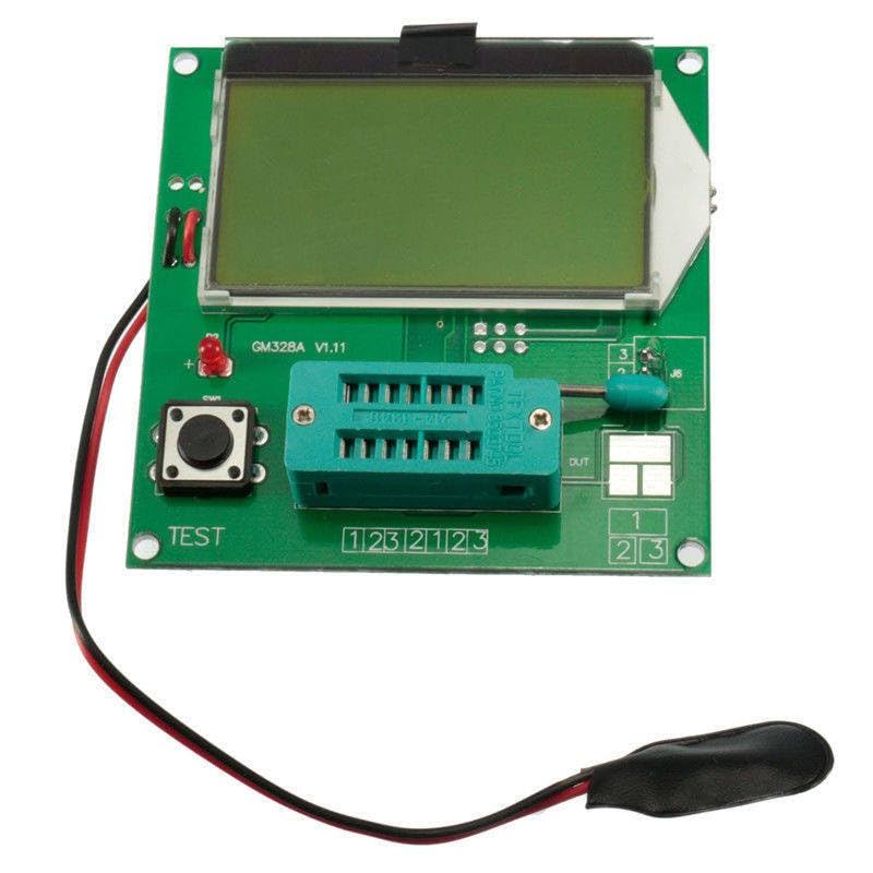 1PC All-in-1 Component Tester Transistor GM328 LCD Display Meter Cymometer Square Wave Generator
