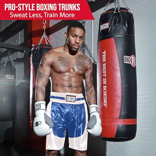 Image of Ringside Pro-Style Boxing Trunks, Satin Shorts for Men and Women, Ideal for Boxing, MMA, Muay Thai